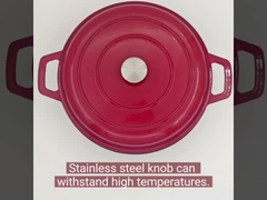 에나멜은 철 해산물 포트를 던졌습니다