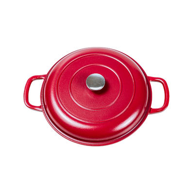 3L은 디자인을 순환시키는 철 더치 오븐 비 스틱 더치 오븐 본인을 던졌습니다