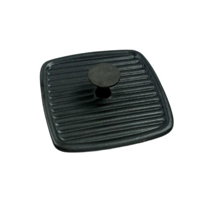 언론과 검은 BBQ 프리 단련된 무쇠 전철 팬 51*26cm