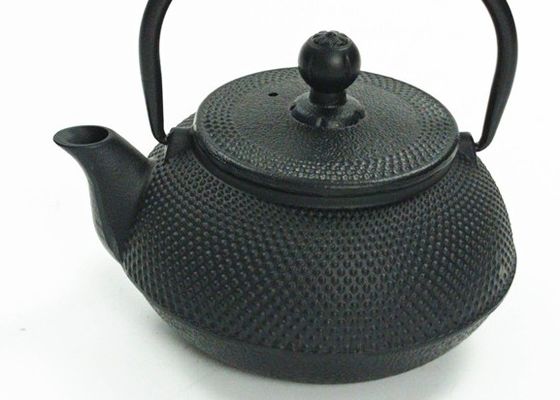 매트 검정색 치즈 폰듀 포트 27.5X17.5X2cm 프리 단련됩니다