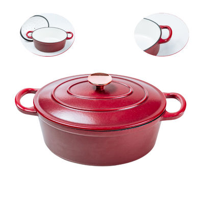 에나멜로 코팅 Cast Iron Baking Pan Skillet 와 함께 된 양조판