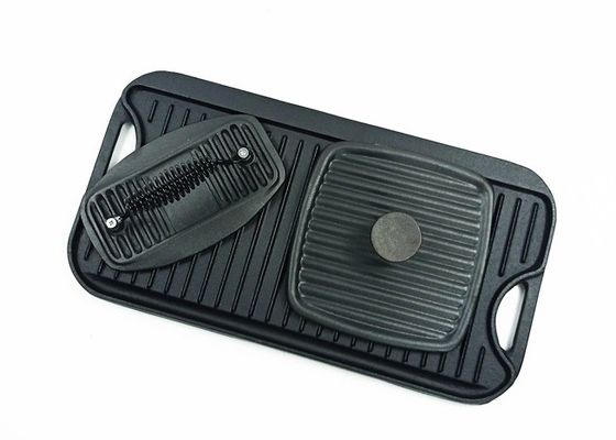 51.2*26.5cm은 언론과 철 그릴 전철 Bbq 전철 팬을 던졌습니다