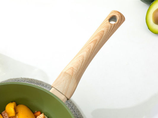 편평한 하부와 열 저항성 핸들과 다용도 12Inch 중국 중국 요리용 냄비 팬