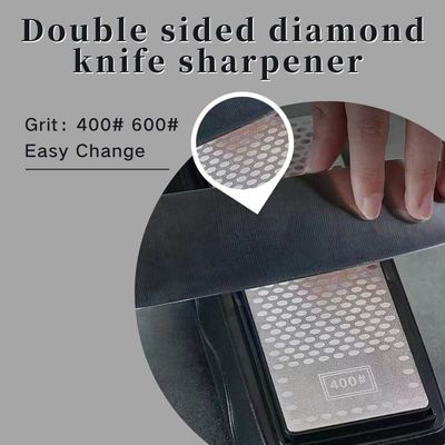 1.수리 &amp; 리샤프닝을 위한 고급적 이중의 측면을 가진 다이아몬드 나이프 Sharpener-400/1000 Grit