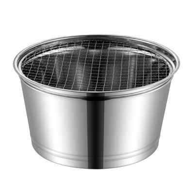 휴대용 BBQ 그릴 스토브 스테인리스 스틸 29cm 캠핑용
