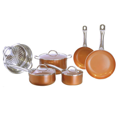 고품질의 11 조각 Cast Aluminum Non-Stick Kitchen Cookware 세트