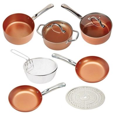 고품질의 11 조각 Cast Aluminum Non-Stick Kitchen Cookware 세트