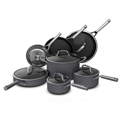 OEM 스테인리스 스틸 캔세롤 &amp; 프라이링 팬 12 pcs 세트