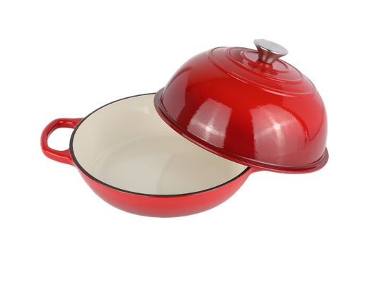코크넥사 6QT 에나메일 된 Cast Iron Dutch 오븐 10 인치, 소드스트로 베이킹, 스투브 및 느린 요리