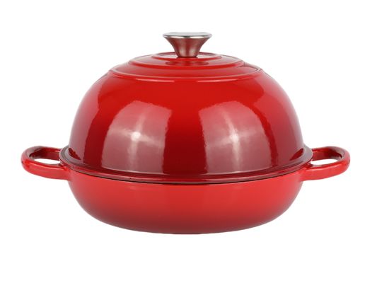 코크넥사 6QT 에나메일 된 Cast Iron Dutch 오븐 10 인치, 소드스트로 베이킹, 스투브 및 느린 요리