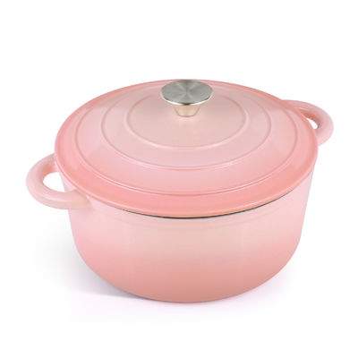 5.5Qt 에나메일 된 Cast Iron Dutch 오븐 - 빵과 소화물을 구하기 위해 완벽, 오븐 안전